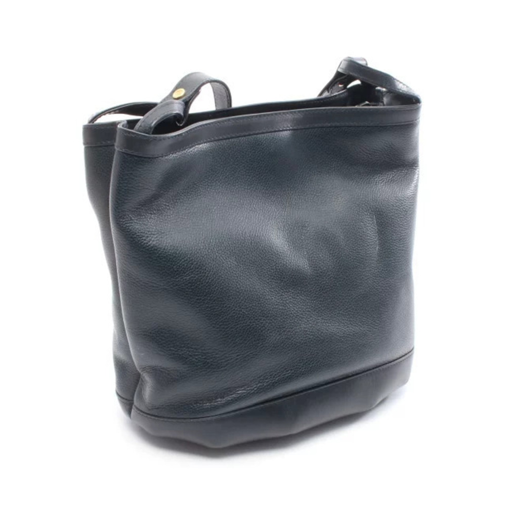 Gucci Navy Shoulder Interlocking Blue Leather GG Bag Blue